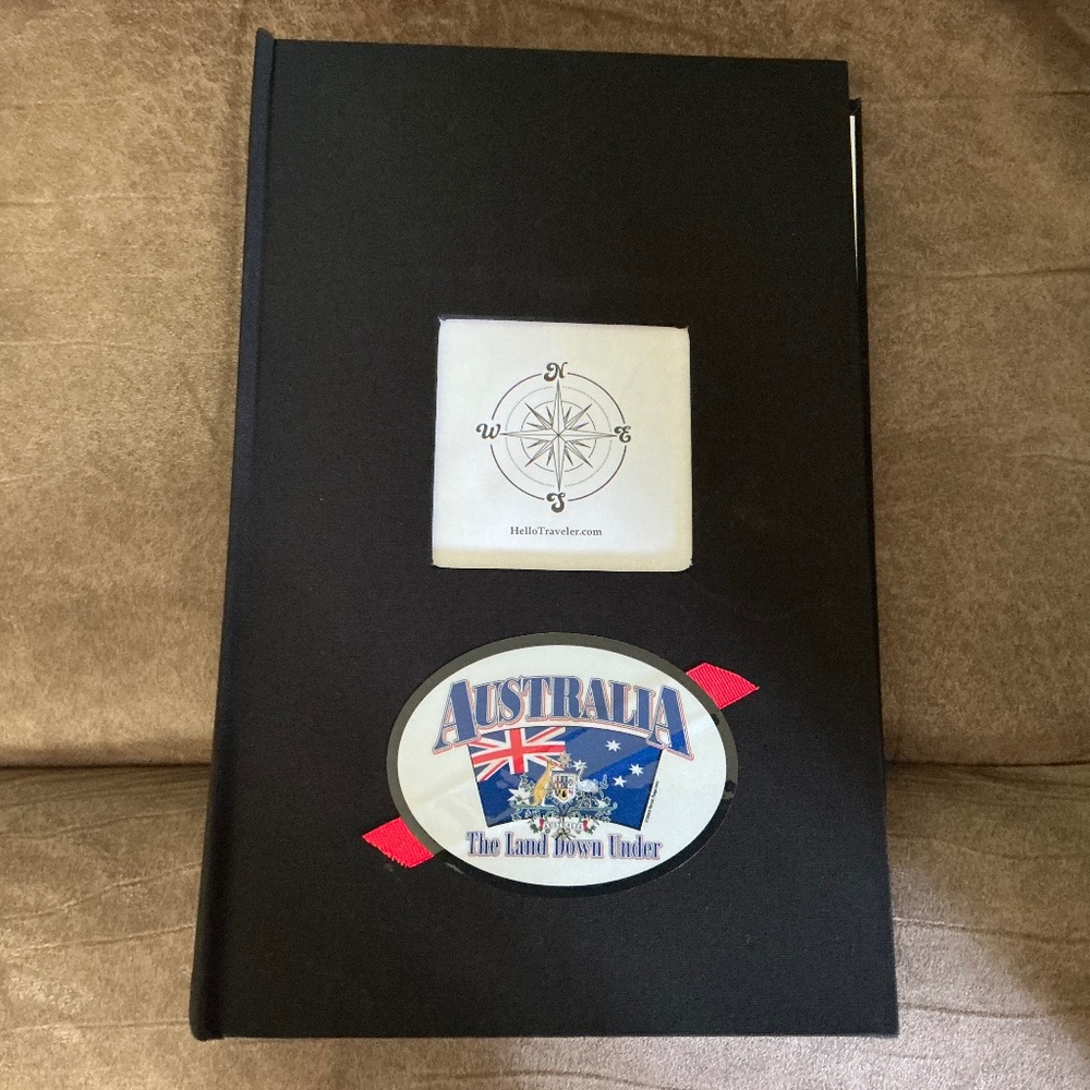 Australian Themed Photo Album Holds 300 4” x 6” Photos